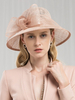 Retro Hat Women Linen Royal Accessoires de cheveux Déguisements Halloween