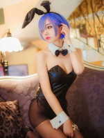 Re:Zero kara hajimeru isekai seikatsu Cosplay Ri: Zéro kara Hajimeru Isekai Seikatsu en Synthétique Collier Détachable pour femme noire Déguisements Halloween