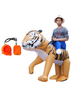 Ride On Costume Carnaval Déguisements Halloween Unisexe Porte-tiges Brown Light Carrier Nylon Funny Inflatable Suit Déguisements Halloween