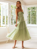 Robe Bohème À Bretelles Robe D