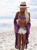 Robe Boho Kimono à manches longues imprimé Fringe 2021 Kimono Cardigan