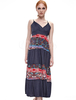 Robe Champêtre 2021 Robe Subtile Vintage Rétro Détail Impression Florale De Tenue Belle