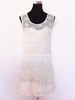 Robe Charleston Gatsby Robe Costume Années 1920 Robe Flapper Blanc Robe Vintage Déguisements Halloween