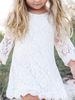 Robe cortège enfant; robe cérémonie fille; robe de fille de fleur; robe bohème