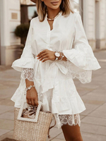 robe courte;robe femme;robe fleurie;robe chic;robe de plage;bon prix robe;robe ete;robe de patineuse;