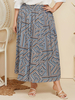 Robe dété à taille naturelle à motif floral et à imprimé floral de grande taille