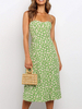 Robe dété Daisy Floral Print Split Beach Dress