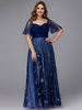 Robe de bal bleu marine robe de bal col en coeur dentelle sans manches plissée à lacets longueur au sol dentelle robes dinvité de mariage