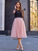 Robe de bal noire une ligne col bijou en mousseline de soie tulle manches longues robes de soirée en dentelle robe de reconstitution historique