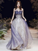 Robe de bal robe de soirée bustier laçage sur dos au sol