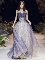 Robe de bal robe de soirée bustier laçage sur dos au sol