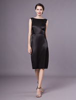 Robe de Cocktail Vintage Noire