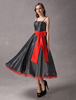 Robe de courte demoiselle d