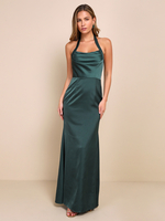 Robe de demoiselle dhonneur dos nu sirène robes longues de fête de mariage