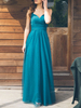 Robe de demoiselle dhonneur turquoise