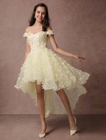 Robe De Fête 2021 Soirée Haut Bas Hors De L