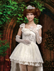 Robe de lolita de style princesse avec coupe asymétrique Déguisements Halloween