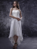 Robe de mariée 2021 Robe de mariage exquise A-ligne blanc avec perles bustier