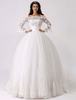 Robe de mariée ivoire avec perles hors de l