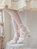 Robe de mariée Lolita Chaussures Lolita Volants noirs Arcs Talon aiguille Chaussures Lolita