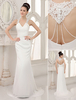 Robe de mariée longue de réception