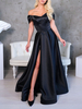 Robe de mariée noir robe de mariage gothique bustier hors de l\