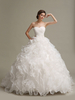 Robe de mariée princesse bustier en tulle avec strass à traîne Robe de mariage