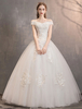 Robe de mariée princesse ivoire hors de l\