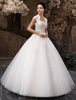 Robe de mariée princesse paillettes dos nu orientale robe de marié simple luxe en tulle