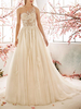Robe de mariée princesse robe de mariage à une épaule en dentelle à traîne