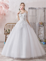 Robe de mariée princesse silhouette hors de l\