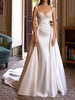 Robe de mariée sirène traîne amovible sur Milanoo