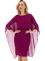 Robe de mère de mariée; robe de cocktail de mariage