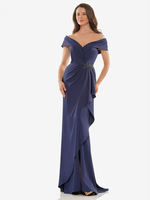 Robe de mère épaules dénudées sans manches sirène longueur au sol robes dinvitées de mariage