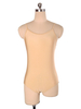 Robe de patinage Costumes de danse polyester nude