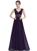 robe de soirée éblouissante A-ligne en satin mat plissé col royal longueur plancher