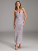 Robe de soirée fourreau col en V pailletée longueur cheville paillettes robes de soirée formelles
