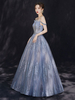 Robe de soirée princesse paillettes hors de l\