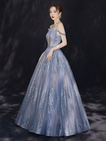 Robe de soirée princesse paillettes hors de l\