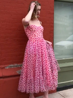 Robe de soirée sexy femmes manches à bretelles