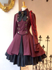Robe de soirée thé gothique Lolita à manches longues pardessus Robe Lolita