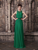 Robe de soirée verte foncée avec paillettes Milanoo
