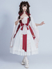 Robe de style chinois Lolita OP avec manches longues Qi Lolita One Piece