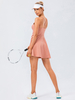 Robe de tennis à bretelles Jewel Neck Backless Activewear pour femme