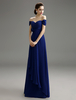 Robe demoiselle honneur maternité bleue royale hors de l