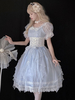 Robe douce lolita robe à manches courtes en polyester