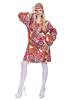 Robe Droite Hippies Vintage Des années 1960 Costumes Rétro femmes Cosplay Halloween Déguisement Années 80