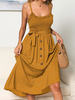 Robe en mousseline de soie d\
