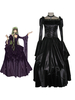 Robe élégante noire de cosplay de Code Geass Déguisements Halloween