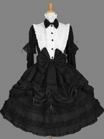 Robe lolita 100% coton style occidental Déguisements Halloween